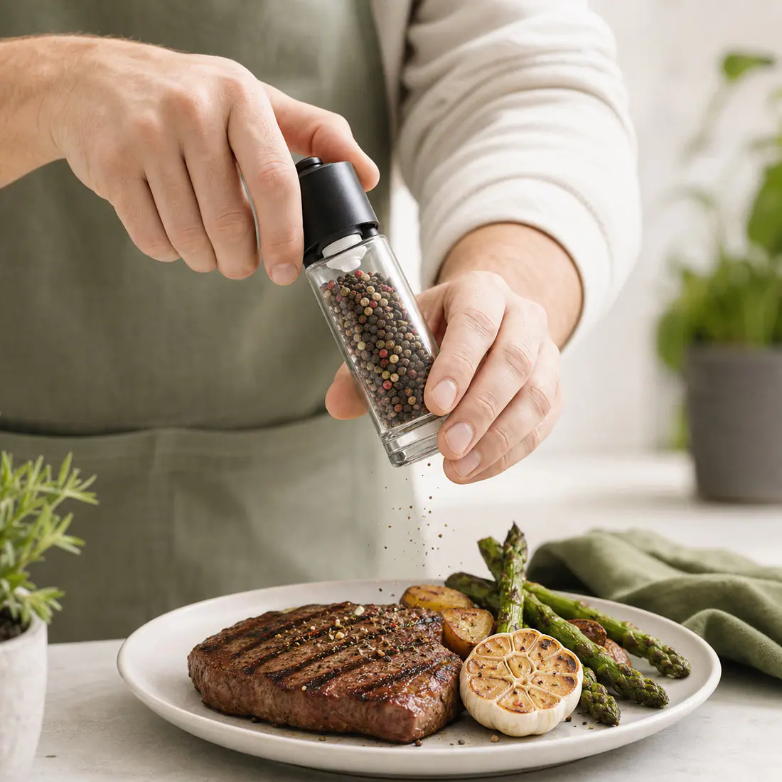 Ejemplo de uso del envase en una aplicación alimentaria
