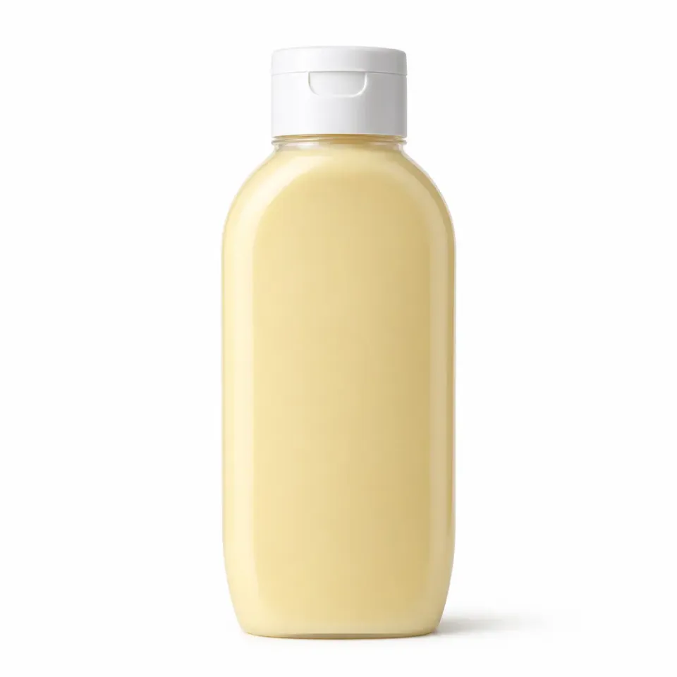 Botellas exprimibles transparentes para salsas – vista del producto