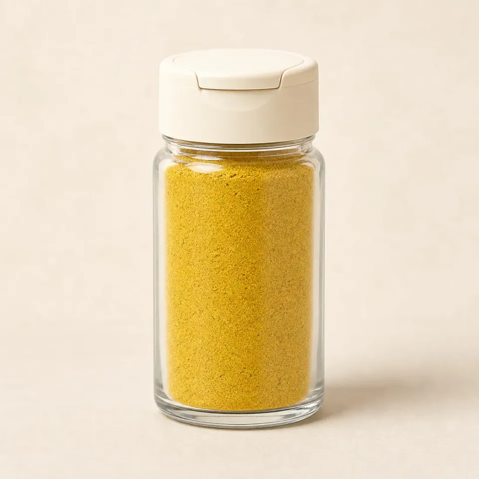 Tarros de vidrio para especias con tapa dosificadora – vista del producto