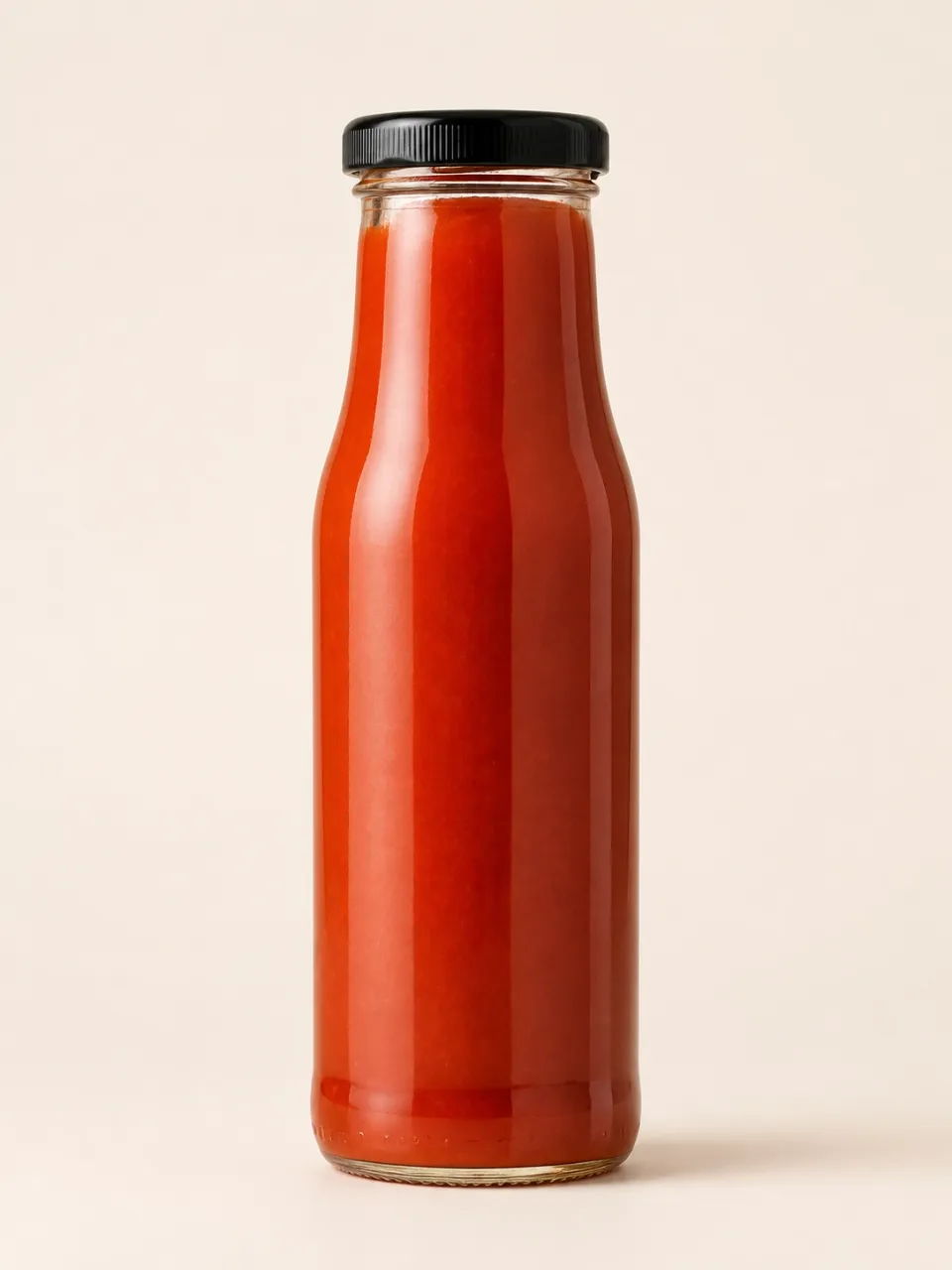 Botella de vidrio para salsa tomate 33 cl – vista del producto