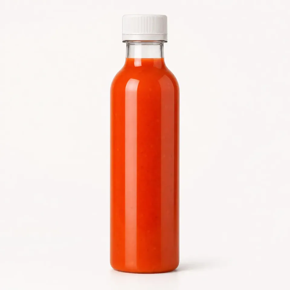 Botellas woozy para salsa picante – vista del producto