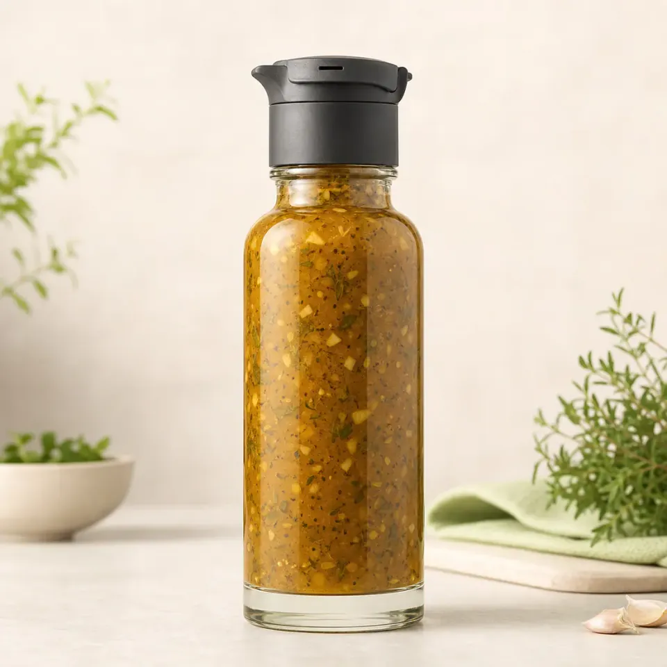 Botellas para marinados y salsas a la parrilla – vista del producto